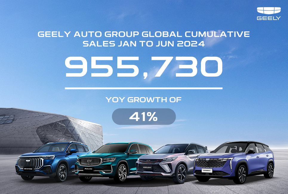 Geely Auto Group 1st half sales performance
