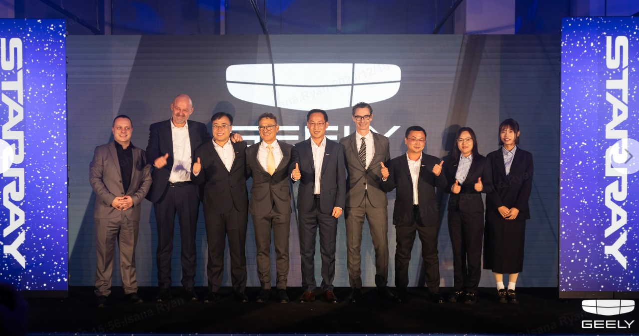 Stage presentation Geely Serbia
