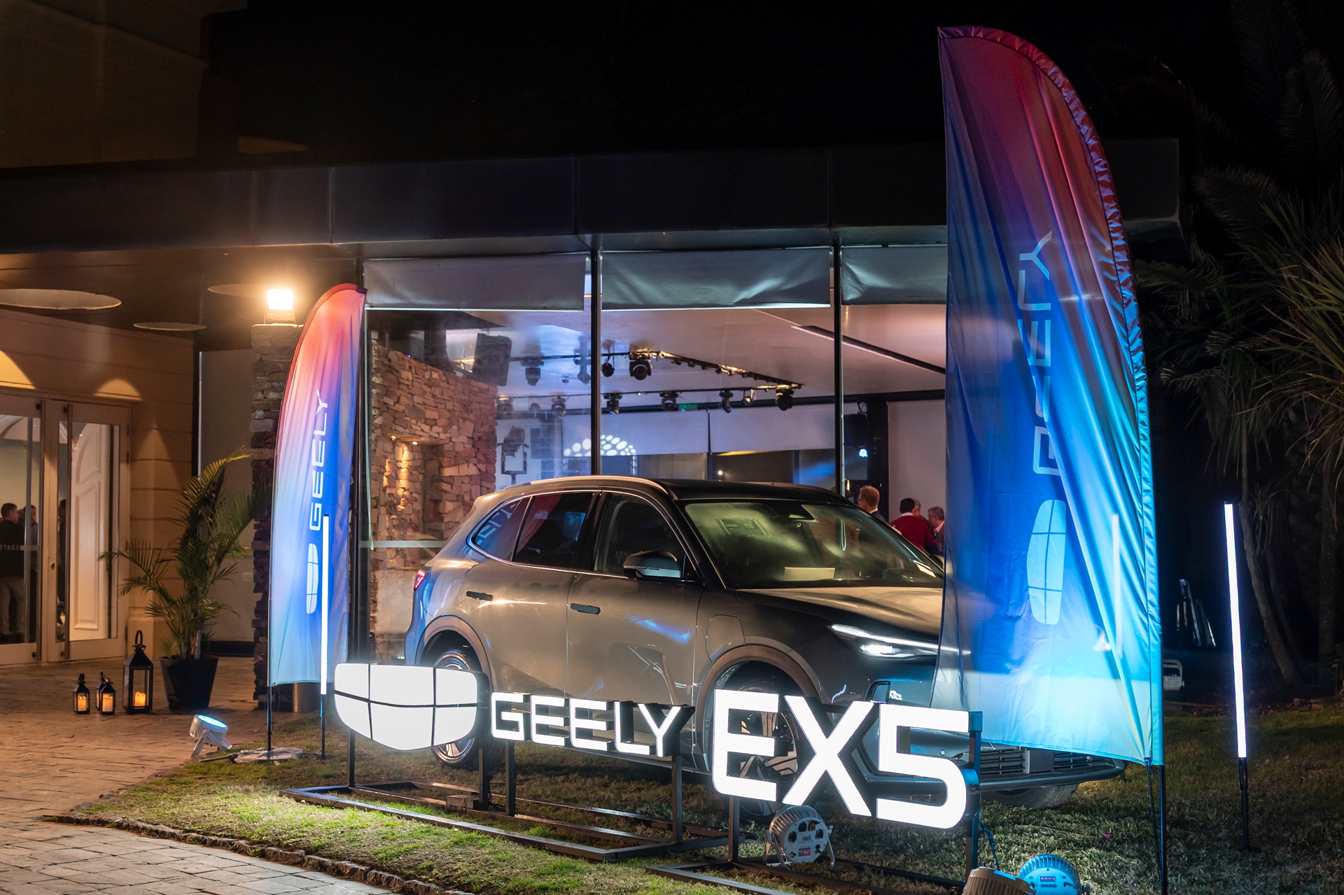 Geely EX5 launch Uruguay