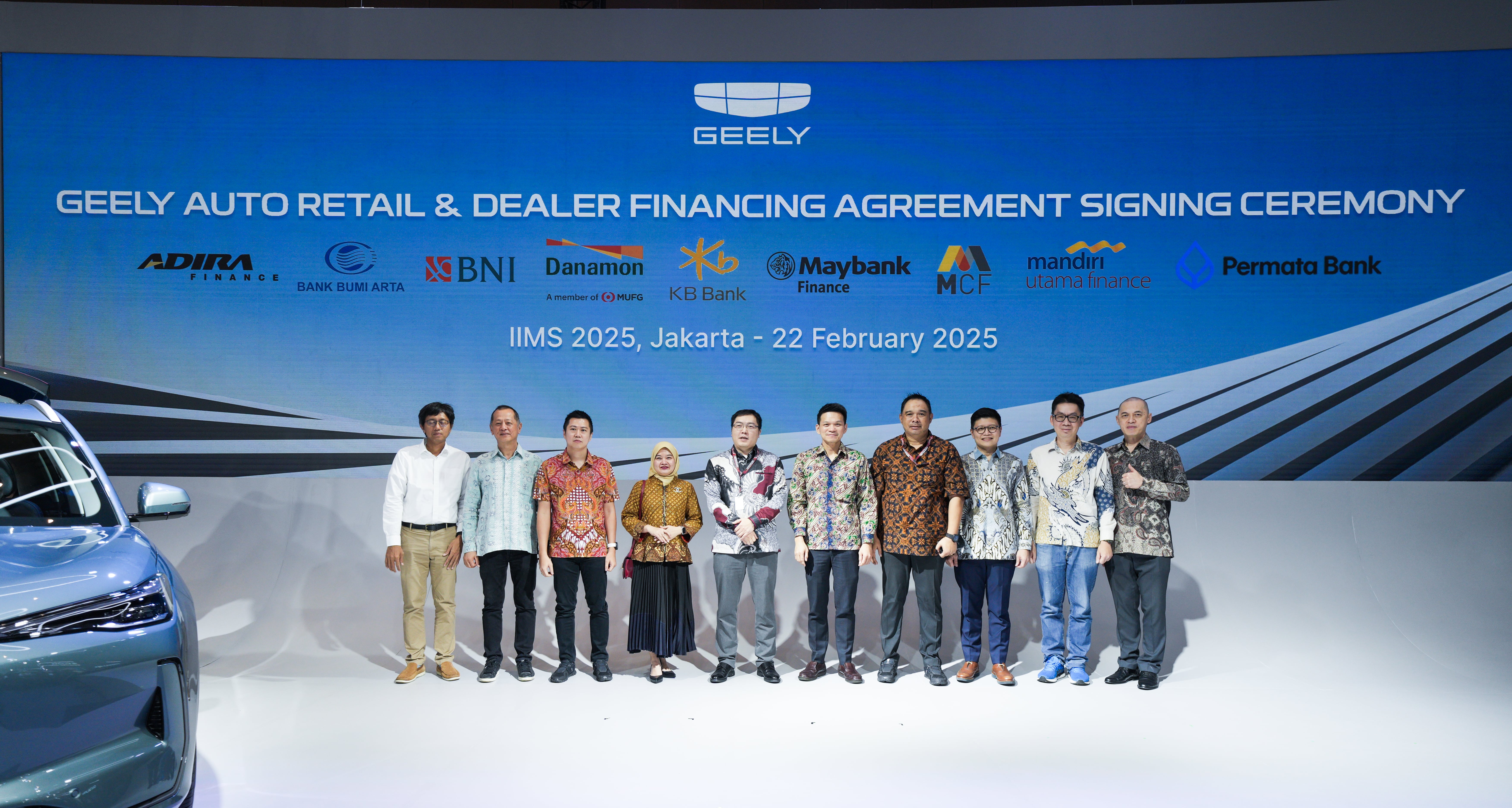 Financing agreement signing ceremony