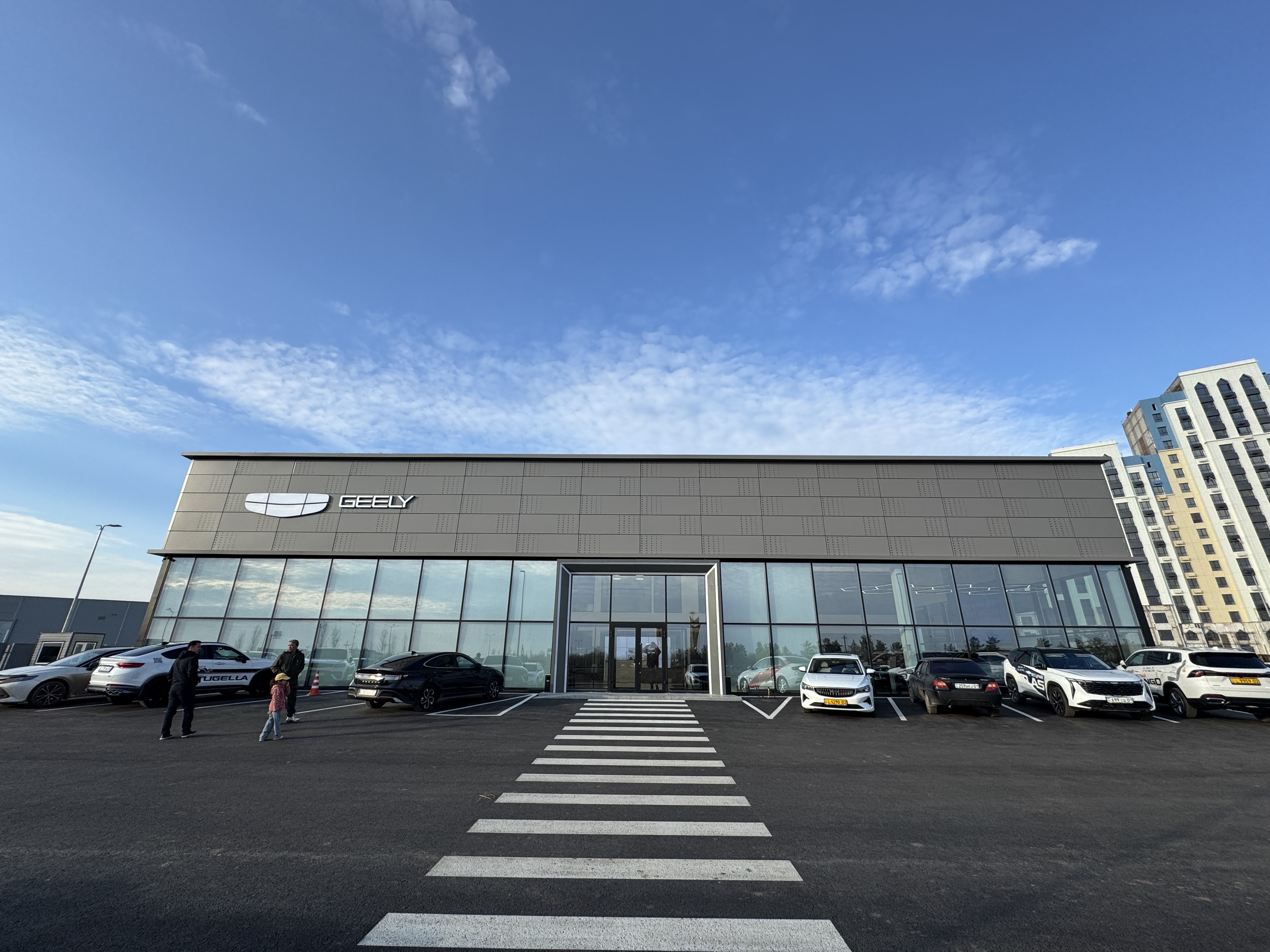 Geely flagship store at Astana Kazak