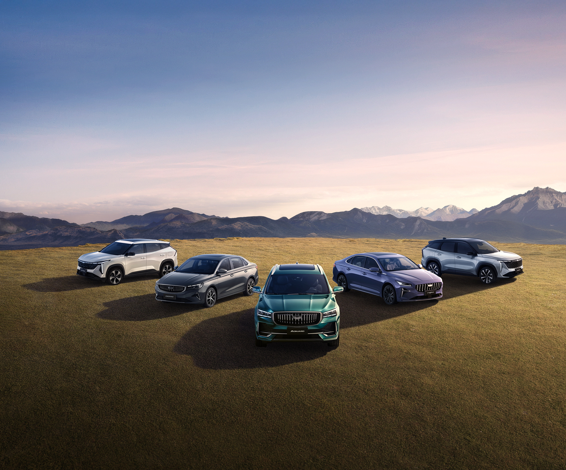 Geely Auto models